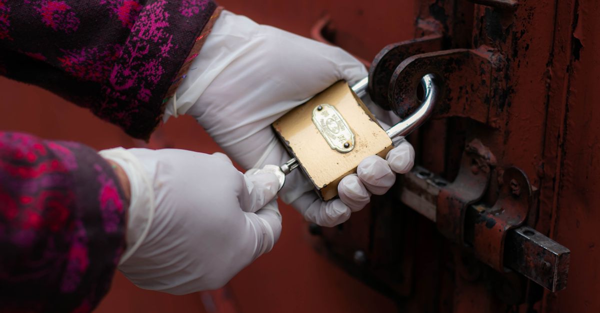 locksmith unlocking front door — Naperville Pro Locksmiths